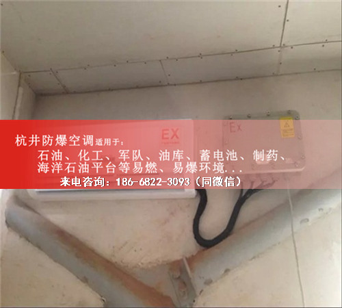 水泥廠(chǎng)防爆空調(diào)機(jī)案例圖
